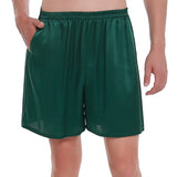 100% Mulberry Silk Boxer Shorts for Men - Royal Blue