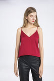 100% Premium Mulberry Silk Cami Top with Gift Box- Scarlett
