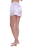 Womens 100% Mulberry Silk Shorts - Pink
