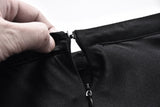 100% Mulberry Silk Skirt - Black